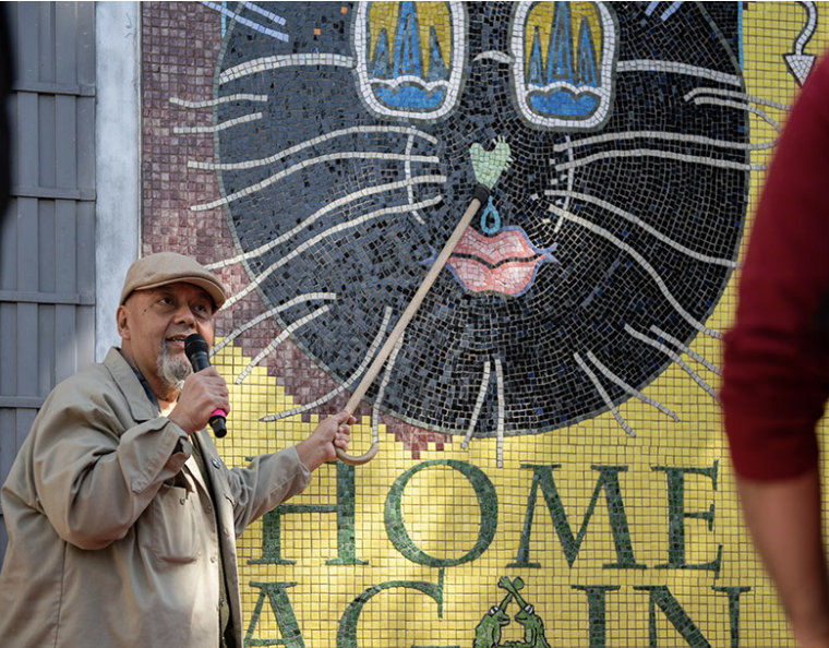 Home again mural unveiling